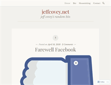 Tablet Screenshot of jeffcovey.net